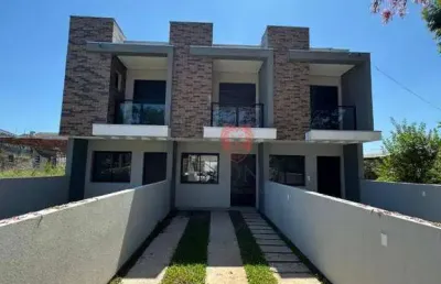 Sobrado à venda, 86 m² por r$ 450.000,00 - bom princípio - gravataí/rs