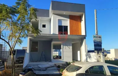 Sobrado com 3 dormitórios à venda, 142 m² por r$ 957.447,00 - reserva bela vista - gravataí/rs