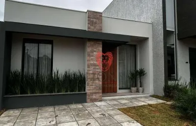 Casa com 3 dormitórios à venda, 98 m² por r$ 699.000,00 - jansen - gravataí/rs