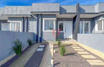 Casa com 2 dormitórios à venda, 50 m² por r$ 230.000 - mato alto - gravataí/rs