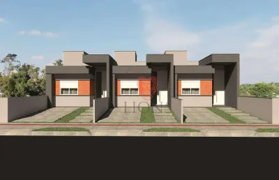 Casa com 2 dormitórios à venda, 60 m² por r$ 275.600,00 - sítio gaúcho - gravataí/rs