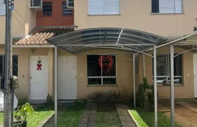Sobrado com 2 dormitórios à venda, 58 m² por r$ 221.300 - santa cruz - gravataí/rs