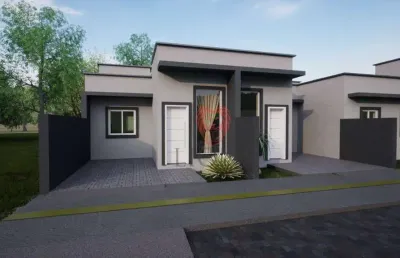Casa com 2 dormitórios à venda, 48 m² por r$ 240.000,00 - bom sucesso - gravataí/rs