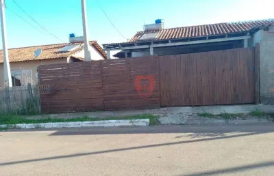 Casa com 2 dormitórios, 41 m² - venda por r$ 80.000,00 ou aluguel por r$ 880,00/mês - vila imperial - gravataí/rs