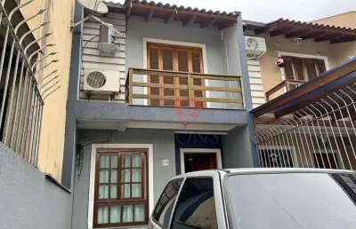 Sobrado com 3 dormitórios à venda, 101 m² por r$ 320.000,00 - ibiza - gravataí/rs