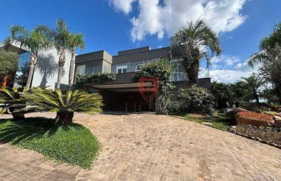 Sobrado com 4 suítes para alugar, 393 m² por r$ 25.430/mês