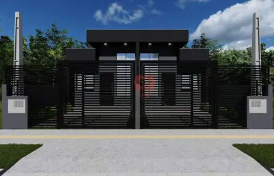 Casa com 2 dormitórios à venda, 61 m² por r$ 319.000 - terranova - gravataí/rs