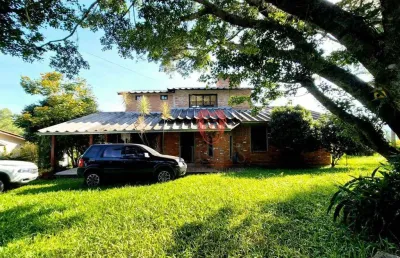 Chácara com 4 dormitórios à venda, 7000 m² por r$ 550.000 - maracanã - glorinha/rs