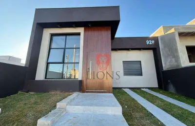 Casa com 3 dormitórios à venda, 95 m² por r$ 595.000,00 - terranova - gravataí/rs