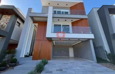 Sobrado com 3 dormitórios à venda, 224 m² por r$ 2.690.000,00 - cyrela landscape seminario - gravataí/rs