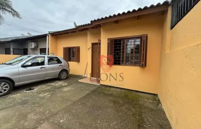 Casa com 3 dormitórios à venda, 100 m² por r$ 372.000,00 - santa cruz - gravataí/rs