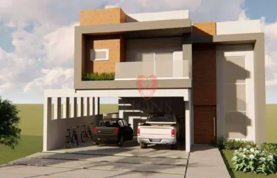 Sobrado com 4 dormitórios à venda, 335 m² por r$ 1.800.000,00 - cyrela landscape seminario - gravataí/rs