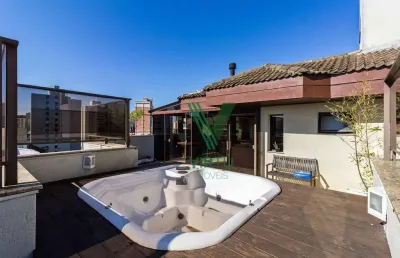 Cobertura com 2 dormitórios à venda, 150 m² por r$ 1.140.000,00 - vila izabel - curitiba/pr
