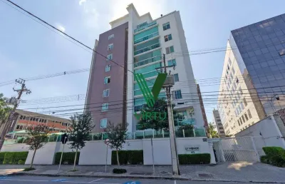 Apartamento com 3 dormitórios para alugar, 100 m² por r$ 7.600,00/mês - juvevê - curitiba/pr