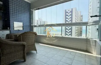 Apartamento a venda com 3 quartos no guilhermina - praia grande.