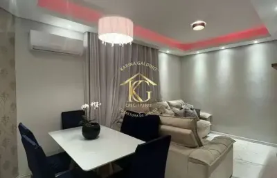 Apartamento praia grande boqueirão 3 dormitórios sendo 1 suíte
