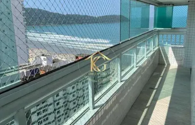 Apartamento de luxo com 4 quartos e 3 suítes em guilhermina, praia grande, sp