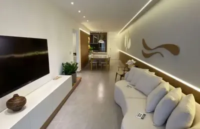 Apartamento novo canto forte: 2 quartos, suíte, varanda gourmet, lazer