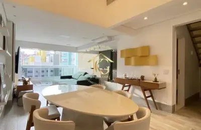 Imóvel duplex mobiliado e desocupado à venda no canto do forte, praia grande.