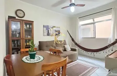 *apartamento semimobiliado à venda no canto do forte, praia grande/sp
