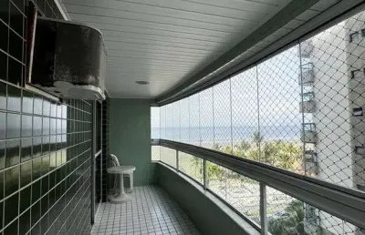 Apartamento canto do forte  praia grande 3 dormitórios 2 suítes vista mar