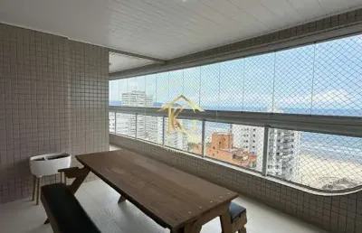 Apartamento com 3 quartos mobiliado com vista mar, no bairro aviação!