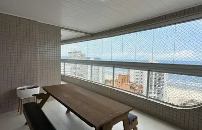 Apartamento com 3 quartos mobiliado com vista mar, no bairro aviação!
