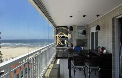 Apartamento aviação praia grande 3 dormitórios 1 suíte 2 vagas vista mar