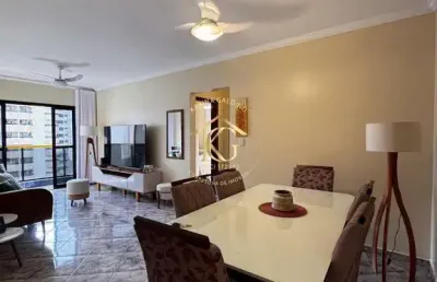 Apartamento tupi praia grande 2 dormitórios 1 suíte vista mar