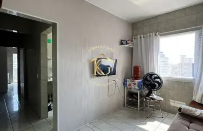 Apartamento boqueirão praia grande 1 dormitório vista mar