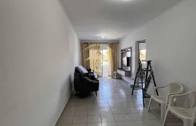 Apartamento aviação praia grande 2 dormitórios 1 suíte vista mar