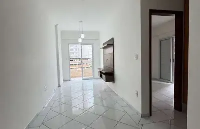 Apartamento guilhermina praia grande 1 dormitório sendo suíte 2 banheiros