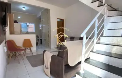 Casa em condomínio fechado com 2 quartos à venda na Avenida General Marcondes Salgado, 515, Aviação, Praia Grande