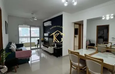 Apartamento canto do forte praia grande 2 dormitórios 2 suítes 3 banheiros