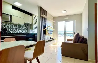 Apartamento mobiliado com 2 quartos e lazer completo na guilhermina