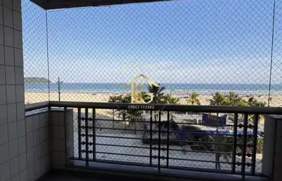 Apartamento guilhermina praia grande 4 dormitórios 2 suítes vista total mar
