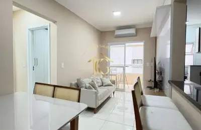 Apartamento semimobiliado de 2 quartos e 1 suíte em aviação, praia grande, sp