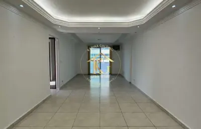 Apartamento guilhermina praia grande 2 dormitórios 1 suíte vista livre gigante