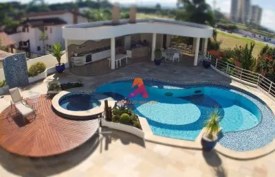 Maravilhosa mansão com 5 suítes à venda, 1600 m² de terreno - colinas - sjc /sp