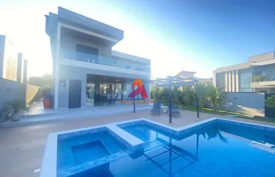 Casa de 3 dormitórios à venda, 411 m² no condomínio colinas do paratehy - sjc/sp