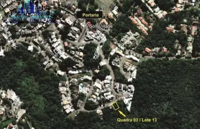Terreno em condomínio fechado à venda na alameda turmalina, golf gardens, carapicuíba, 874 m2 por r$ 320.000