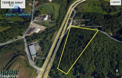 Área 36.500m², frente pra regis bitencourt- itapecerica da serra
