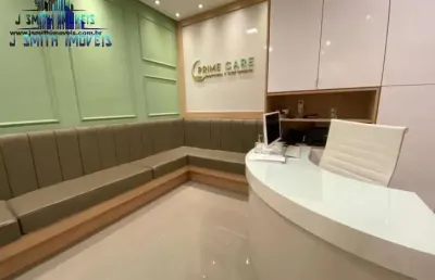 Sala para consultório médico com 13m², montada, pronto para uso.