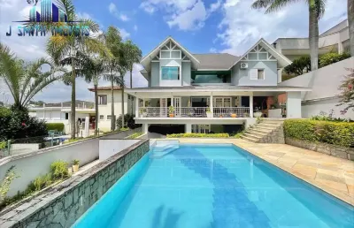 Casa maravilhosa, 4 suítes, piscina, gourmet - cond são paulo ii