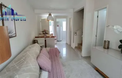 Casa 2 dorm. 1 suite, com planejados, só mudar. condominio fechado.