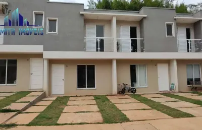 Casa 2 suítes, 75m², 2 vagas, condomínio lazer completo. km 26 da raposo
