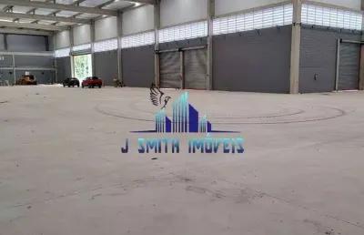 Galpão novo, 3116m² ac., terreno 4.000m², 4 docas,  zona indl. em cotia