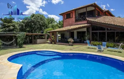 Mansão espetacular, com vista pro campo de golf. piscina,adega, 9 salas.