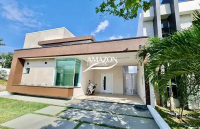 Casa em condomínio fechado com 3 quartos à venda na Ponta Negra, Manaus 