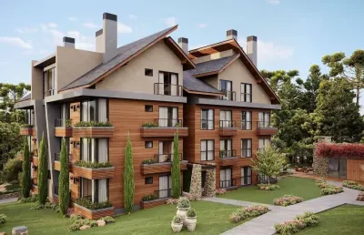 Apartamento com 1 quarto à venda na Rua Ema Ferreira Bastos, 370, Carniel, Gramado